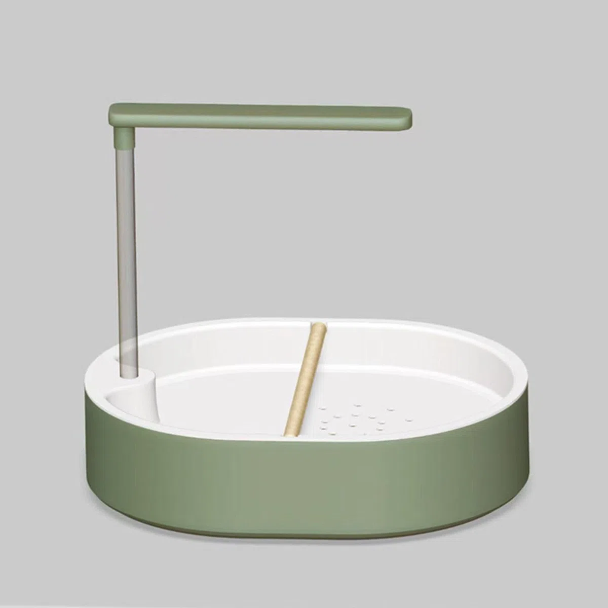 Doccia per Pappagalli con 26 Uscite d'Acqua, Vasca da Bagno Automatica per Uccelli Forniture USB Multifunzione con Pompa da 5 W, Bagnetti per Uccelli per Cockatiel, Amici, Piccioncini, Verde
