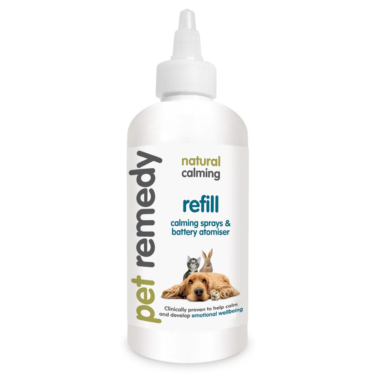 Pet Remedy Ricarica calmante naturale per spray e atomizzatore a batteria, 300 ml