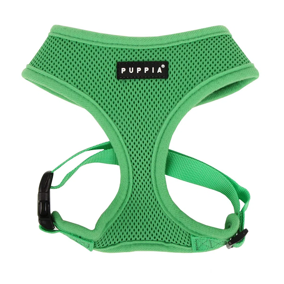 Puppia Pdcf-Ac30-Gr-S - Pettorina Morbida per Cani, Verde, S, 1 Pezzo