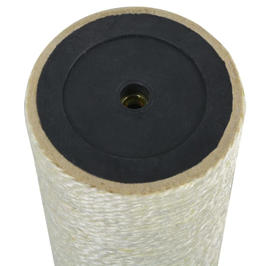 vidaXL Tiragraffi per Gatti 8x40 cm 8 mm Beige Gioco per Gatti Felini Mici