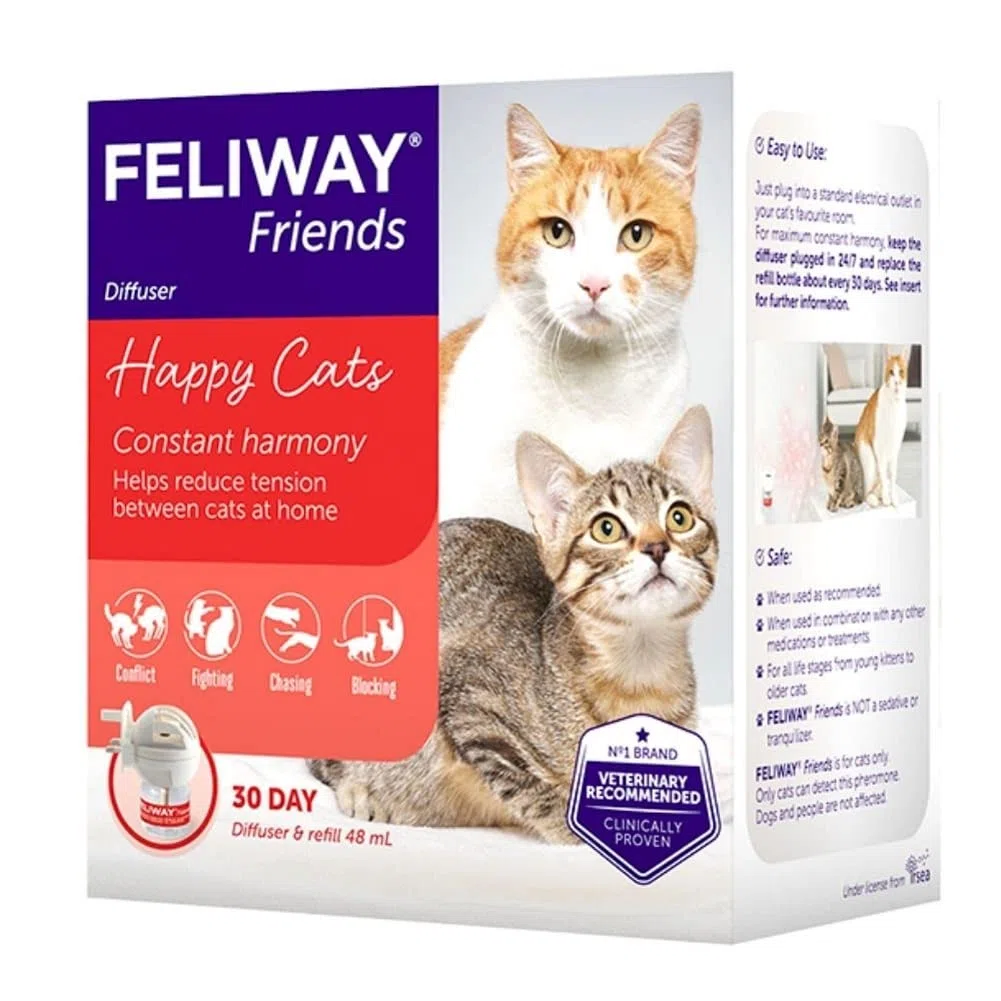 Feliway Diffusore Friends 30 Day Starter Kit, 48 ml