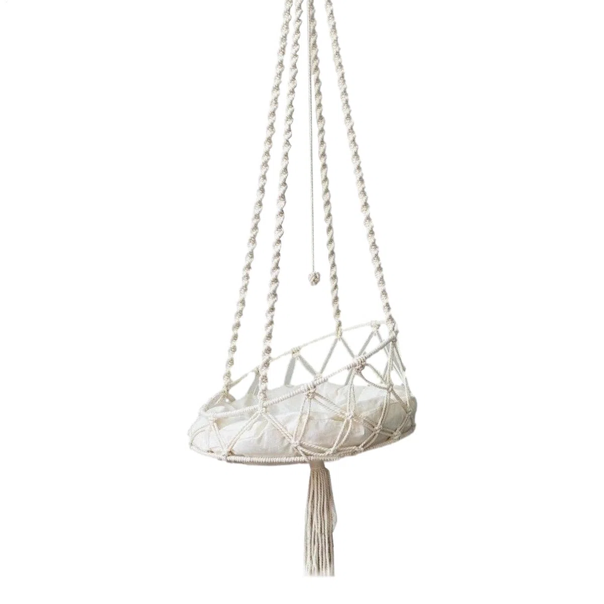 40x90cm Cuccia A Dondolo Per Gatti Amaca Per Gatti Appesa A Cesto Lettino Con Gancio E Cuscino Rimovibile Per Giardino Terrazza Interno