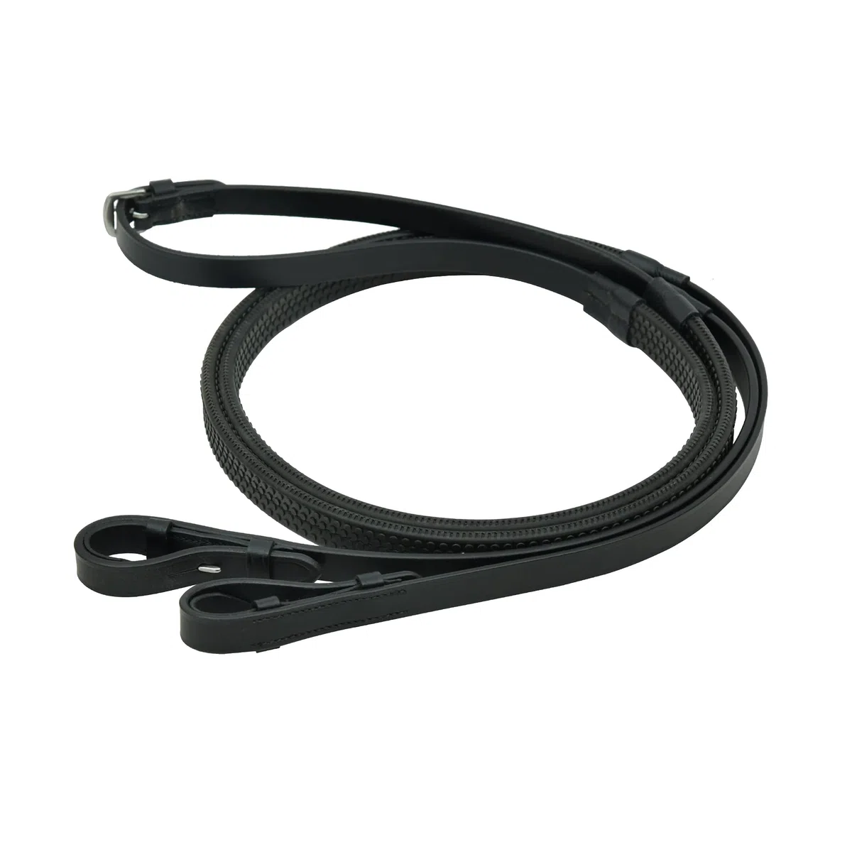 SIE - Redini in pelle e gomma, colore: Nero/Marrone, Mini Pony Cob Full