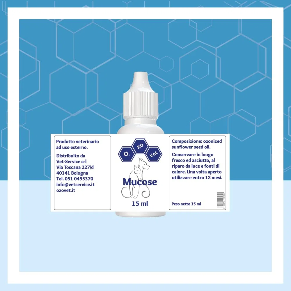 Ozo-Vet | Mucose Gatto 15 ml – Contro Gengivite e Stomatiti, Protettore delle Mucose