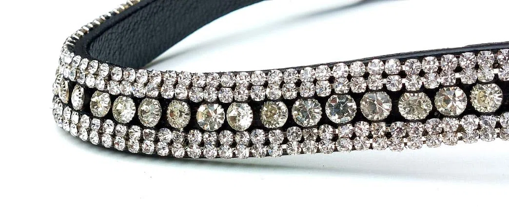 Beautilful Curve Forma Bling Cristalli in Rilievo frizzante Trasparente