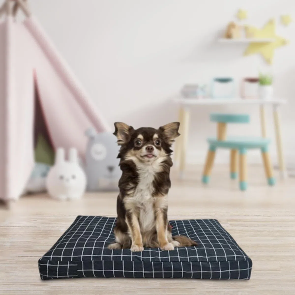 LOVIVER Coperchio del Letto per Cani, Copertura del Materasso, Cuscinetto per Cani Rimovibile, Accessorio per Cuscini di Tappeto di Sostituzione per Esterno, XXL