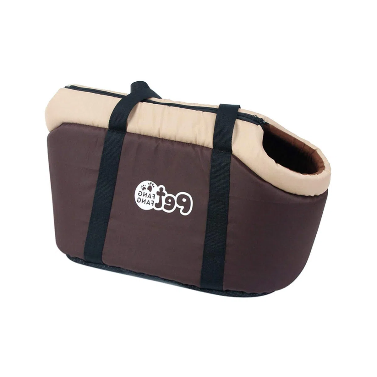 Borsa a Tracolla per Cani, Trasportino Getti Traspirante Con Cuscino Rimovibile, Contenitore da Viaggio per Passeggio Picnic Shopping Escursionismo
