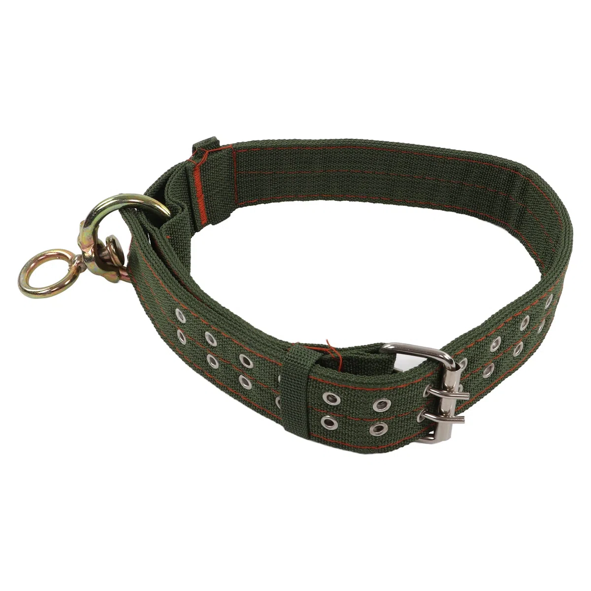 Collare per Mucca Regolabile, Fibbia in Metallo a 2 File per, Ovini, Bovini, Cani, Vitelli, 4 Strati con cinturino. (Grande)