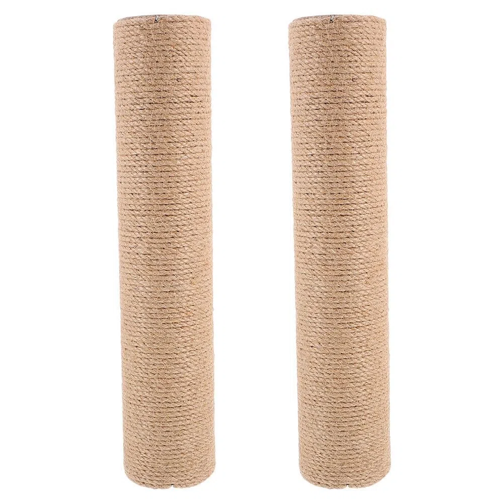 Luxshiny Tiragraffi per Gatti 2 Pezzi Sostituzione Robusto in Sisal 40cm Verticale per Gattini e Gatti Adulti Accessorio Fai da Te per Torre di Arrampicata Domestica