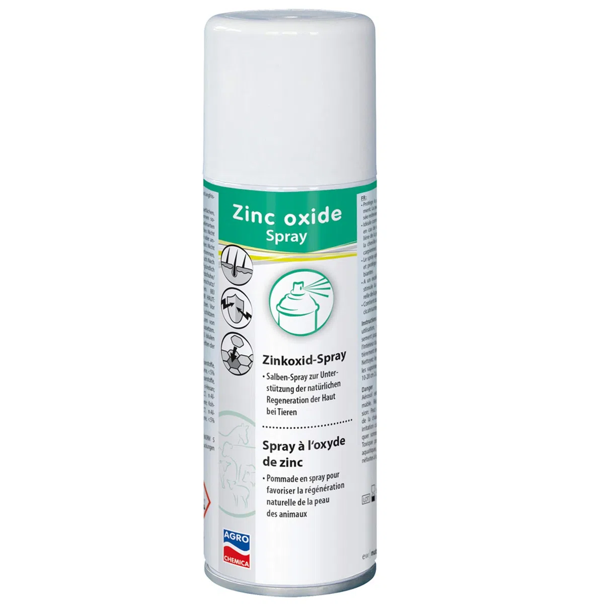 Kerbl Zinc Oxide Spray/ossido di zinco unguento spray 200 ml (unguento di zinco, spray per animali) n. 15802
