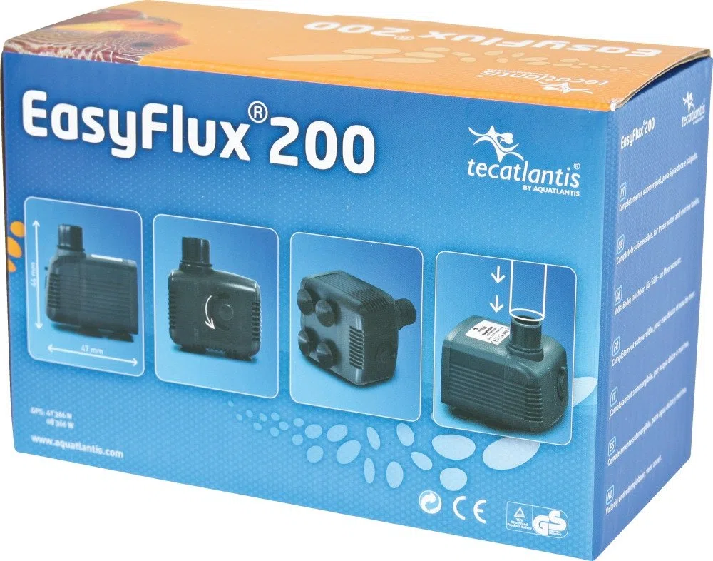 Aquatlantis 05709 Easyflux 200 - Pompa per Acquario, 230 l/h