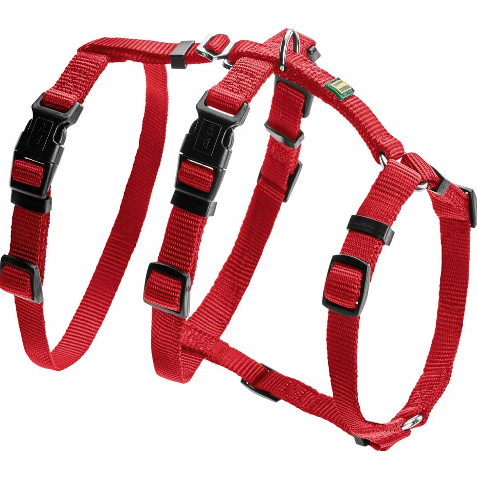 HUNTER Imbracatura a prova di fuga Vario Rapid, L rossa, Nylon