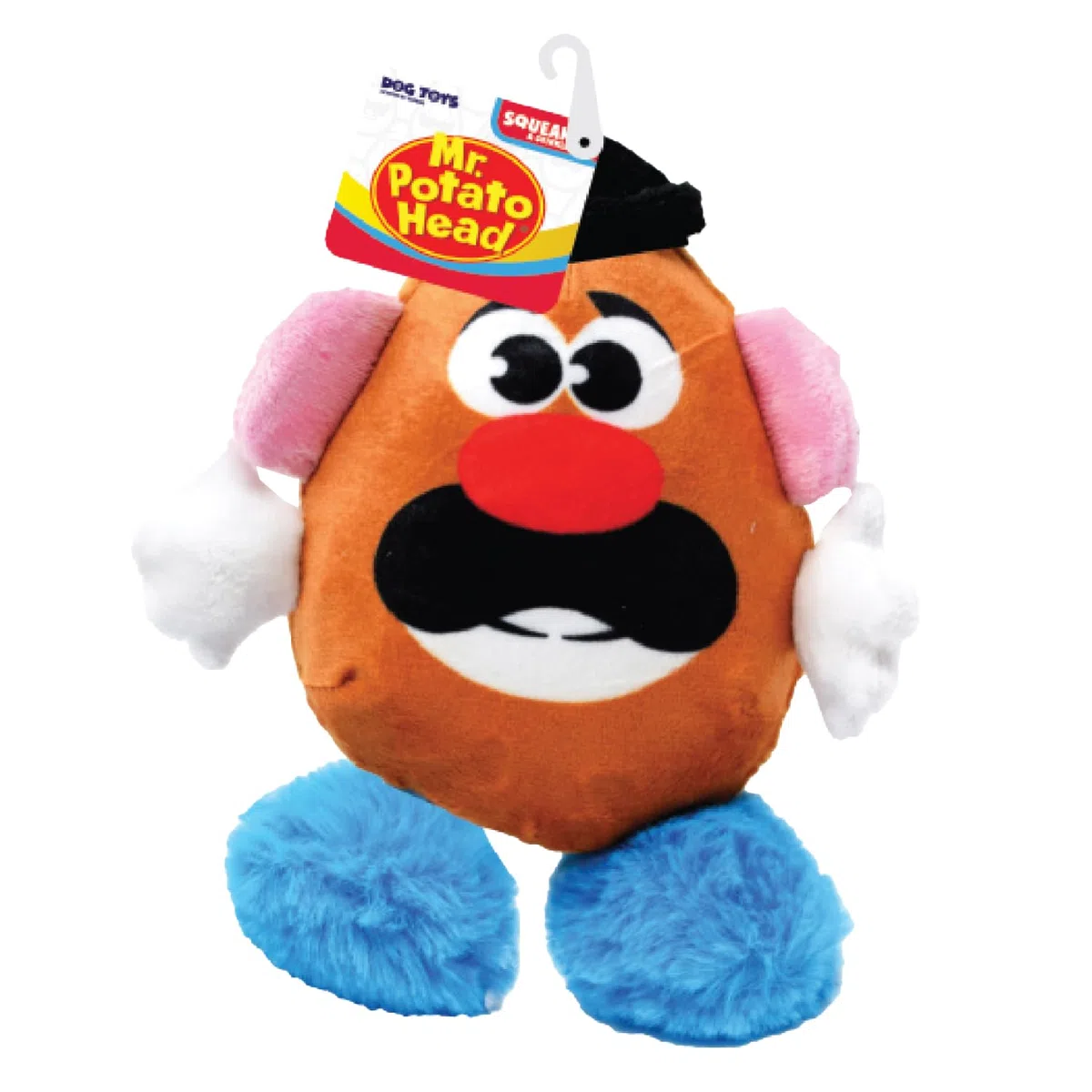 Hasbro Mr. Potato Head Dog Toy, 20,3 cm Peluche Squeaker e Crinkle Toy per cani