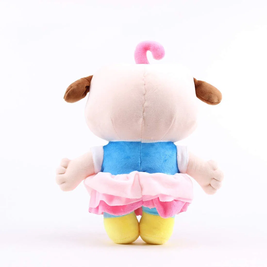 Peluche a forma di cane e topo, peluche per bambini (cane e topo)