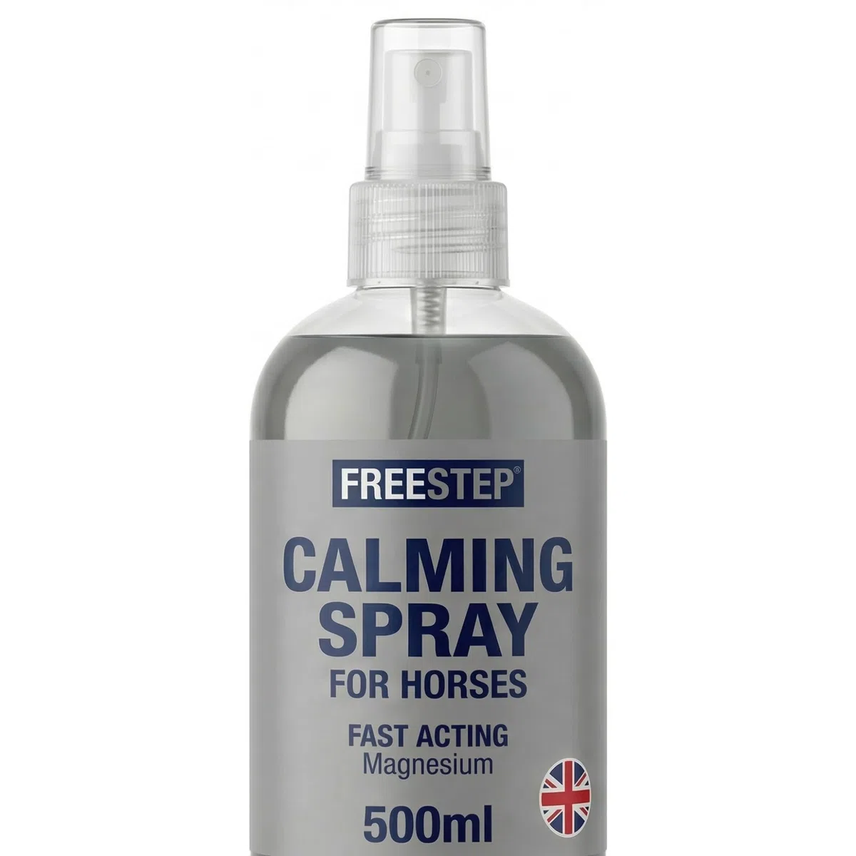 Spray calmante per cavalli, ad azione rapida, con magnesio, per ansia, stress e spooking, concentrazione naturale e rilassamento, senza sonnolenza e sicurezza per la competizione, calmante