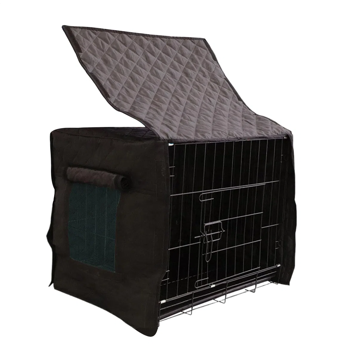 Coperture Per Cucce E Gabbie Per Cani | Isolata Termicamente E Ventilata Con La Privacy,Copertura Impermeabile Per Gabbia,Per L Inverno All Aperto Il Patio Il Campeggio La Casa E Cucciolo
