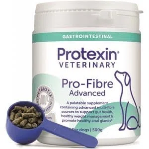 Pro-Fibre Advanced 500g, mangime complementare per cani, fonti di fibre multiple per supportare la normale funzione digestiva e la salute intestinale