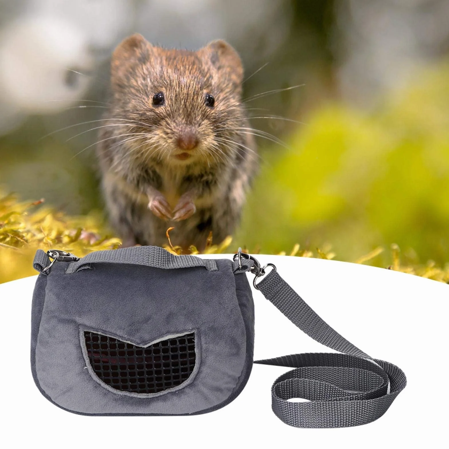 Vendite Pazze Trasportino per criceti, Borsa per Animali Domestici, Borsa in Uscita Tre Misure per Piccoli Animali Domestici(Medium)