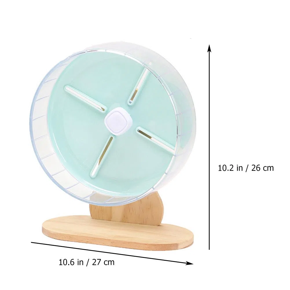 FRCOLOR Ruota per Criceti da 20 Cm di Ruota per Esercizi Silenziosa per Piccoli Animali Domestici Base Stabile Giocattolo per Attività con Animali Domestici Per Il Gioco E L'Attività