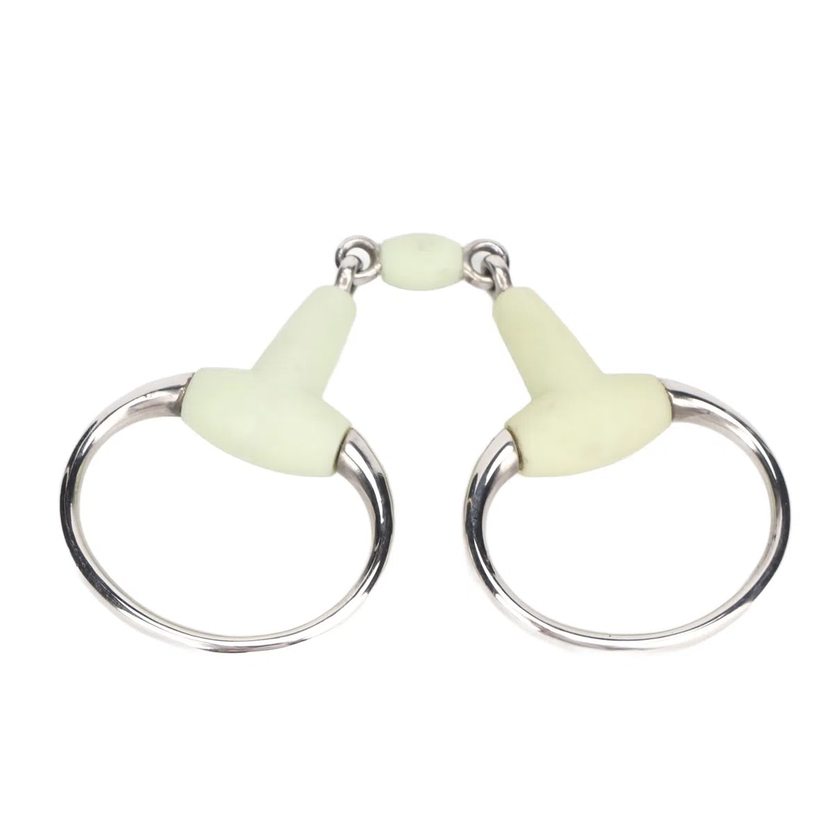 Morso per Bocca di Cavallo, Filetto Professionale Avvolto in Gomma al Gusto di Mela, Facile da Usare per l'allenamento