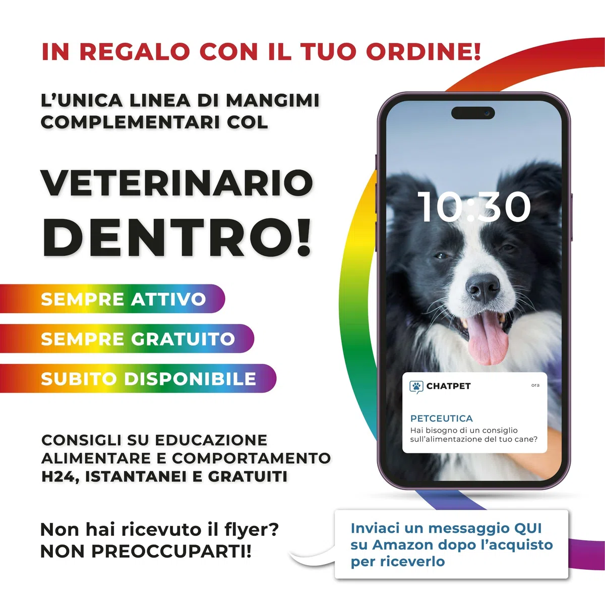 PETCEUTICA Integratore per Cane Anziano, Sistema Immunitario, Echinacea e Uncaria, Multivitaminico, 60 Compresse Appetibili, Made in Italy