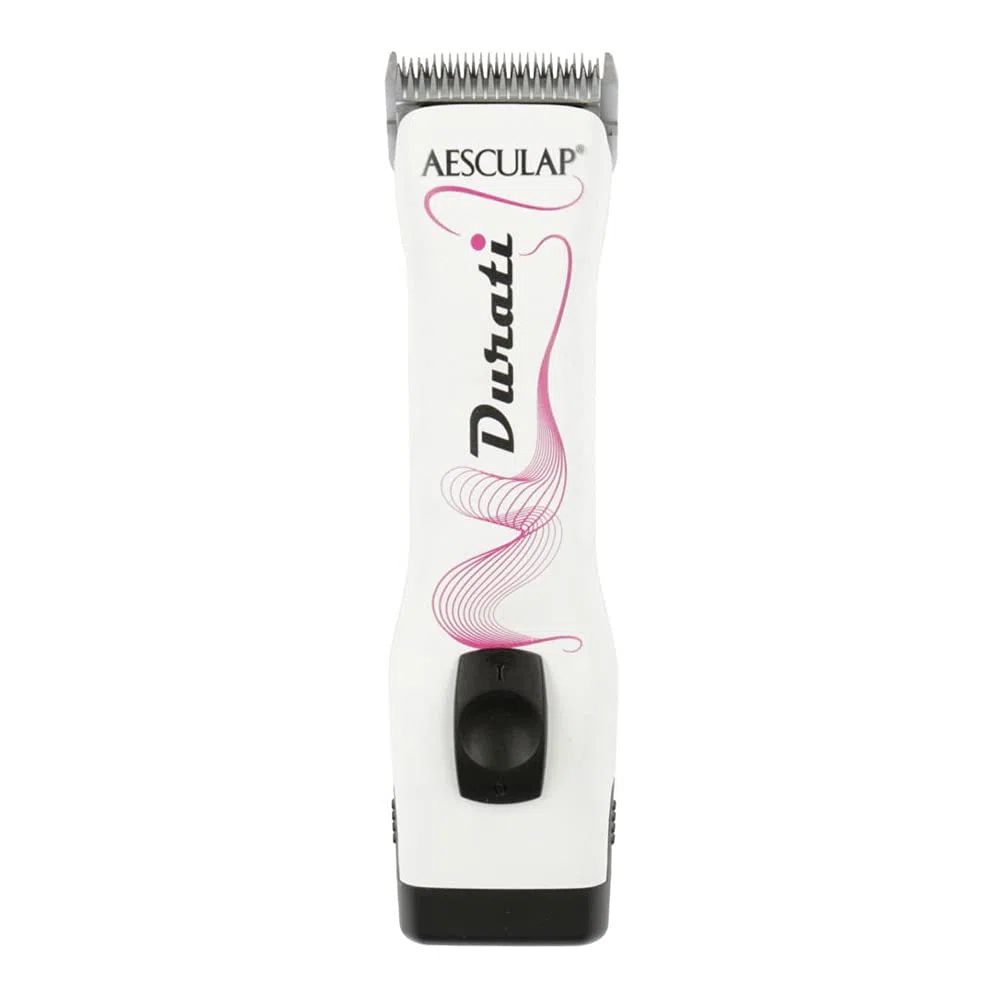 Kerbl XT436-WP Aesculap Durati - Affettatrice a batteria, con 2 batterie, colore: Bianco
