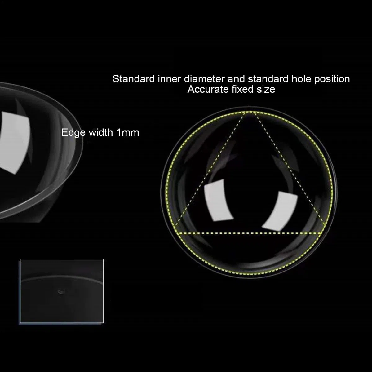 Maciun Letto Spaziale per Gatti in Acrilico Trasparente con Bordo Arrotondato e Cappuccio per Gatti di Qualsiasi Razza
