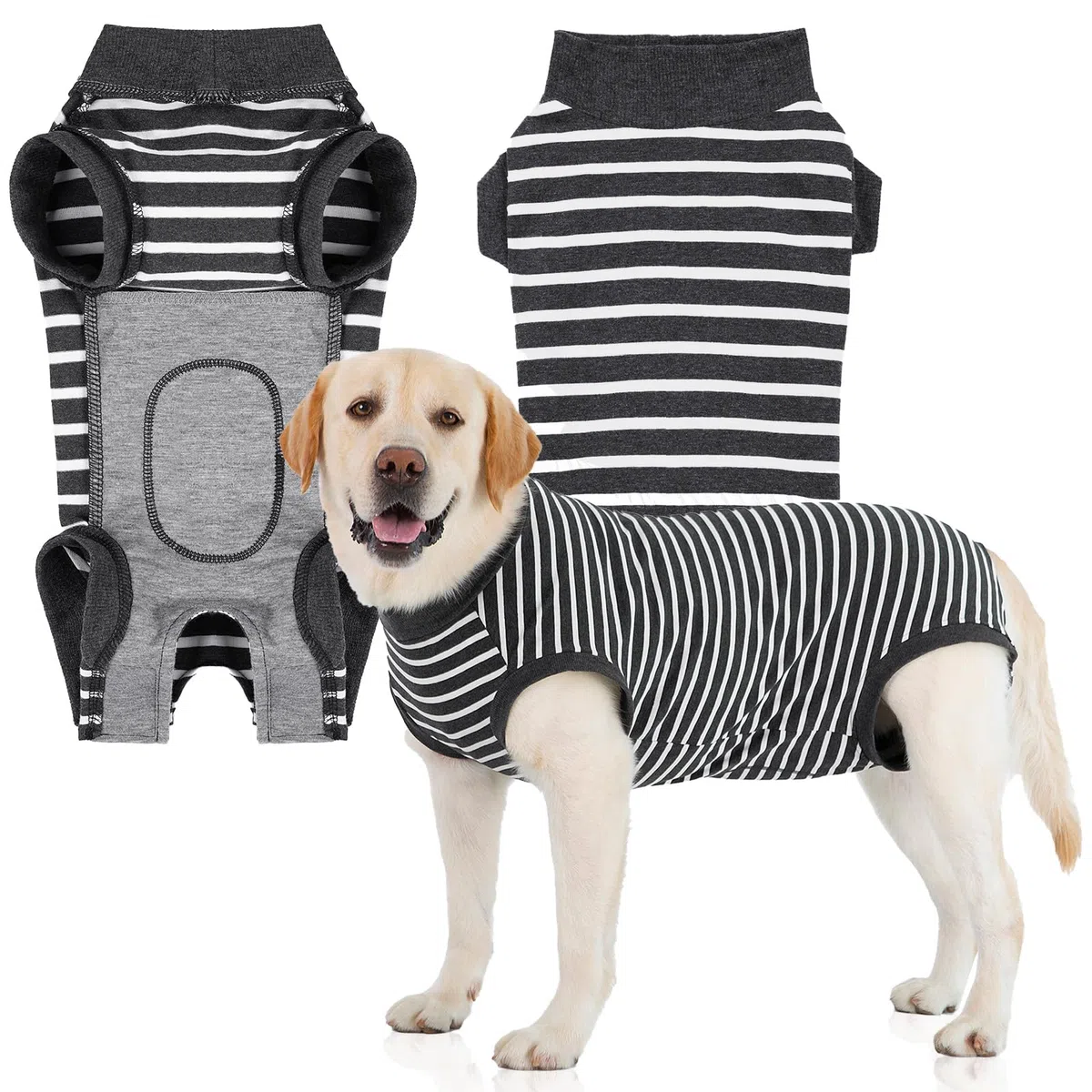 Tutina Cane Post Operatoria - Protezione Ferite per Cani, Chirurgico Cane Vestito, Recupero Cane Fascia Sterilizzazione