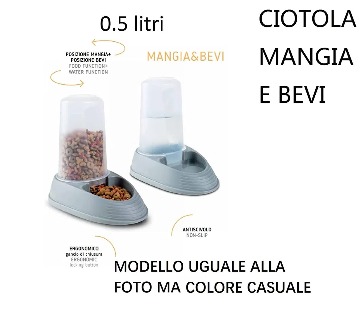 LETTIERA GATTO CHIUSA colore casuale FACILE PULIRE【Con 2 ciotola MANGIA e TAPPETINO LETTIERA 】54x39x40H cm