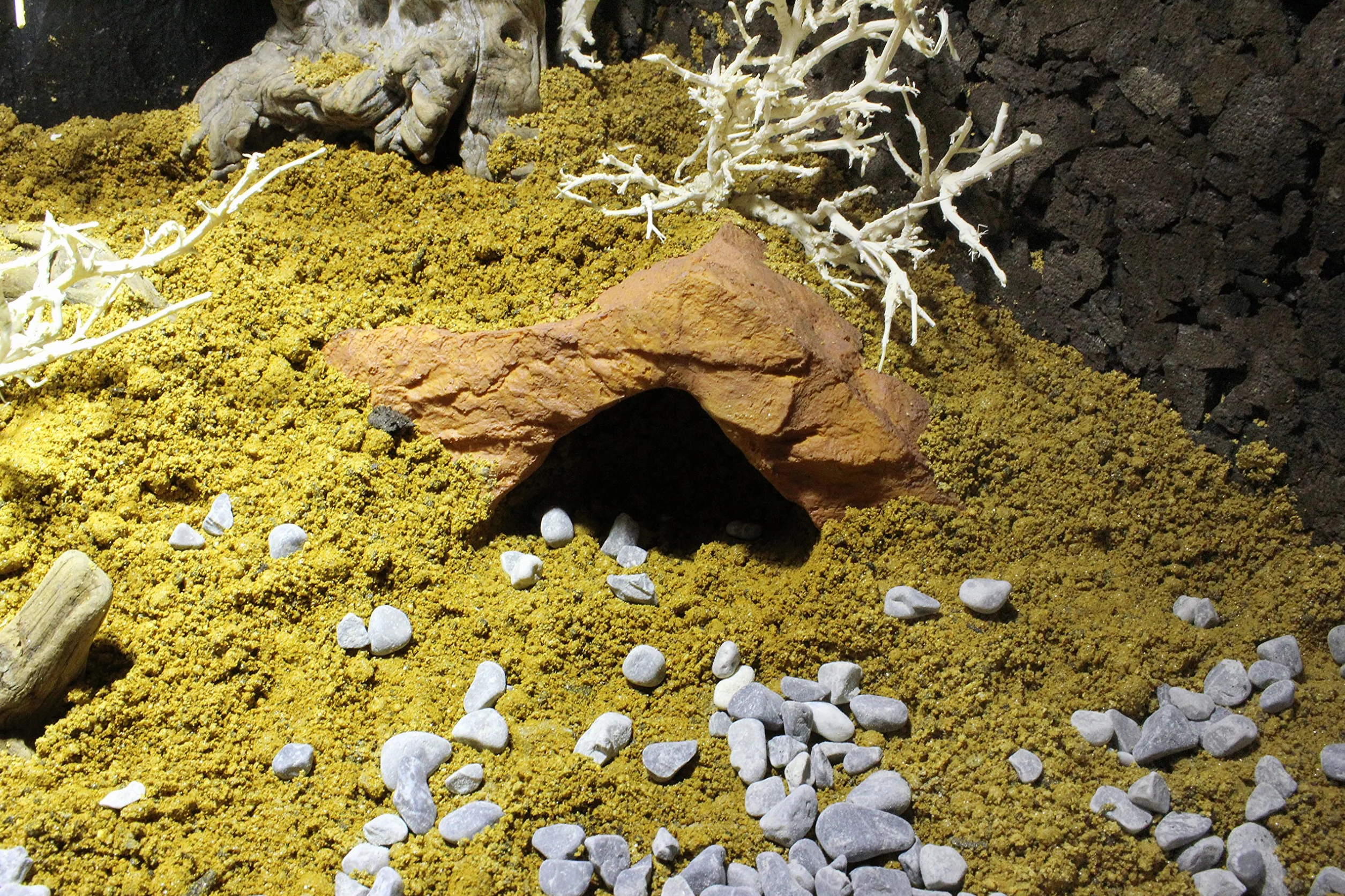 Lucky Reptile Desert Bedding Golden Yellow, 7 Litri, substrato per terrari del Deserto, scavabile