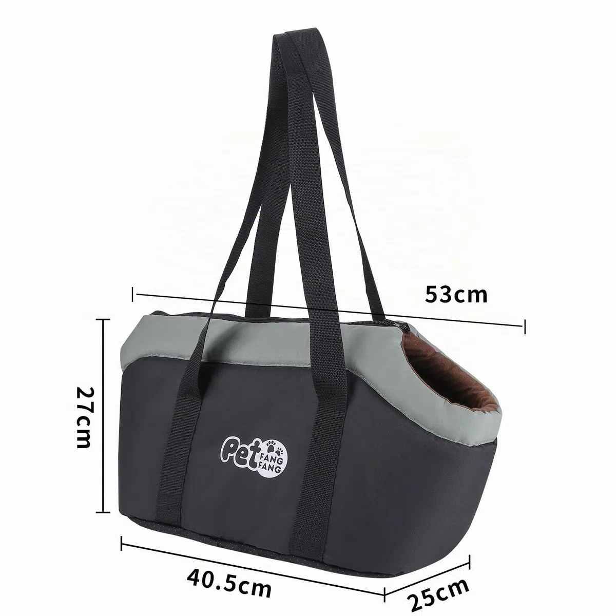 ITODA Borsa da trasporto per cani, piccola borsa a tracolla per animali domestici, calda, portatile, pieghevole, traspirante, per cuccioli, gatti, per viaggi