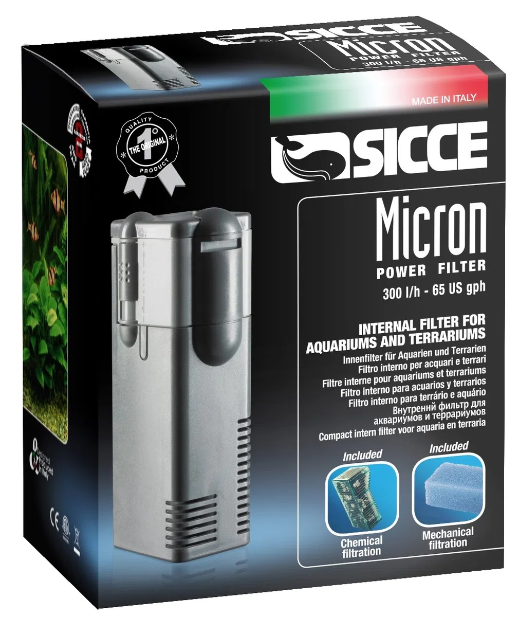 Sicce 923030 - Filtro Interno per acquari Micron 300 l/h