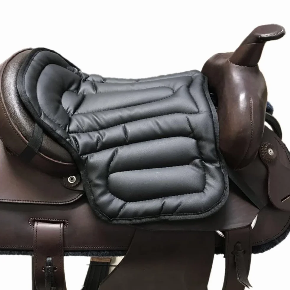 Cavallo a Sella a Cavallo Cuscino Sedile Morbido Comodo Cuscinetto Sella Sellatura Per Equitazione Per Cavallo