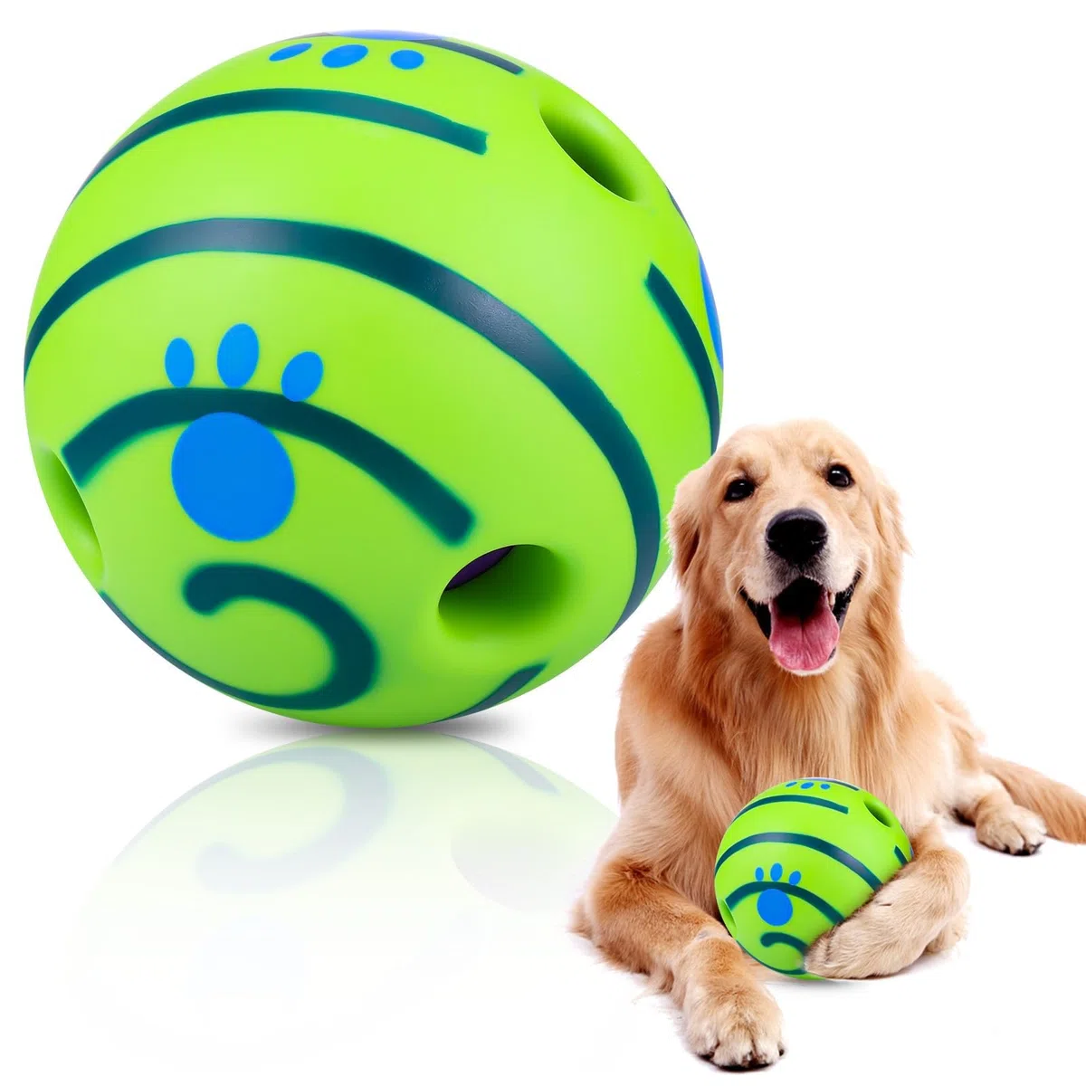 JIZZU Giochi per Cani,Palla per Cani Giochi per Cani Indistruttibile per cani, Gioco Interattivo, Adatto a Tutte le Taglie