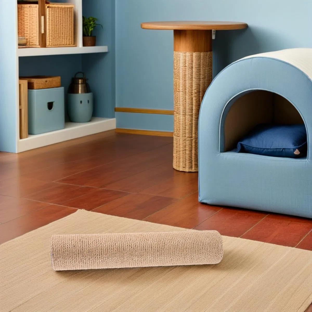 ORFOFE Ricambio Tiragraffi in Sisal per Angolo da 2 Unitá con Funzionalità DIY e Materiali ABS per Gatti da Interno per Favorire Artigli Forti