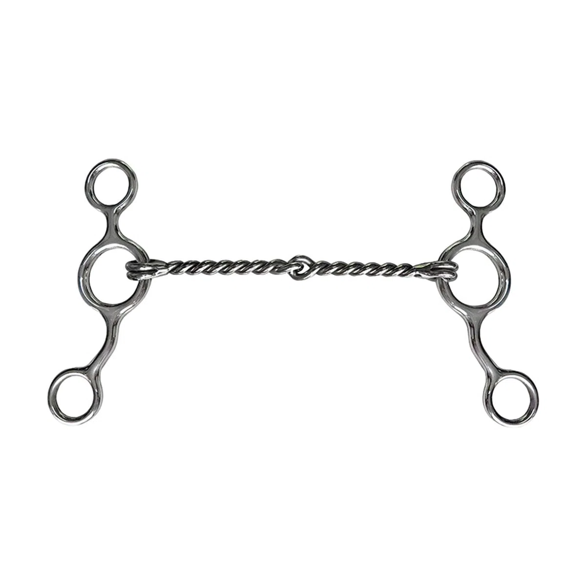 Morso per Cavallo in Acciaio Inossidabile Morso per Bocca di Cavallo 12,7 cm Metallo Addestramento all'aperto Leggero Masticazione per Cavalli Forma