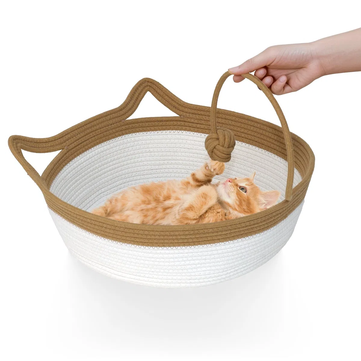 Graciadeco Letti per gatti (marrone, L)