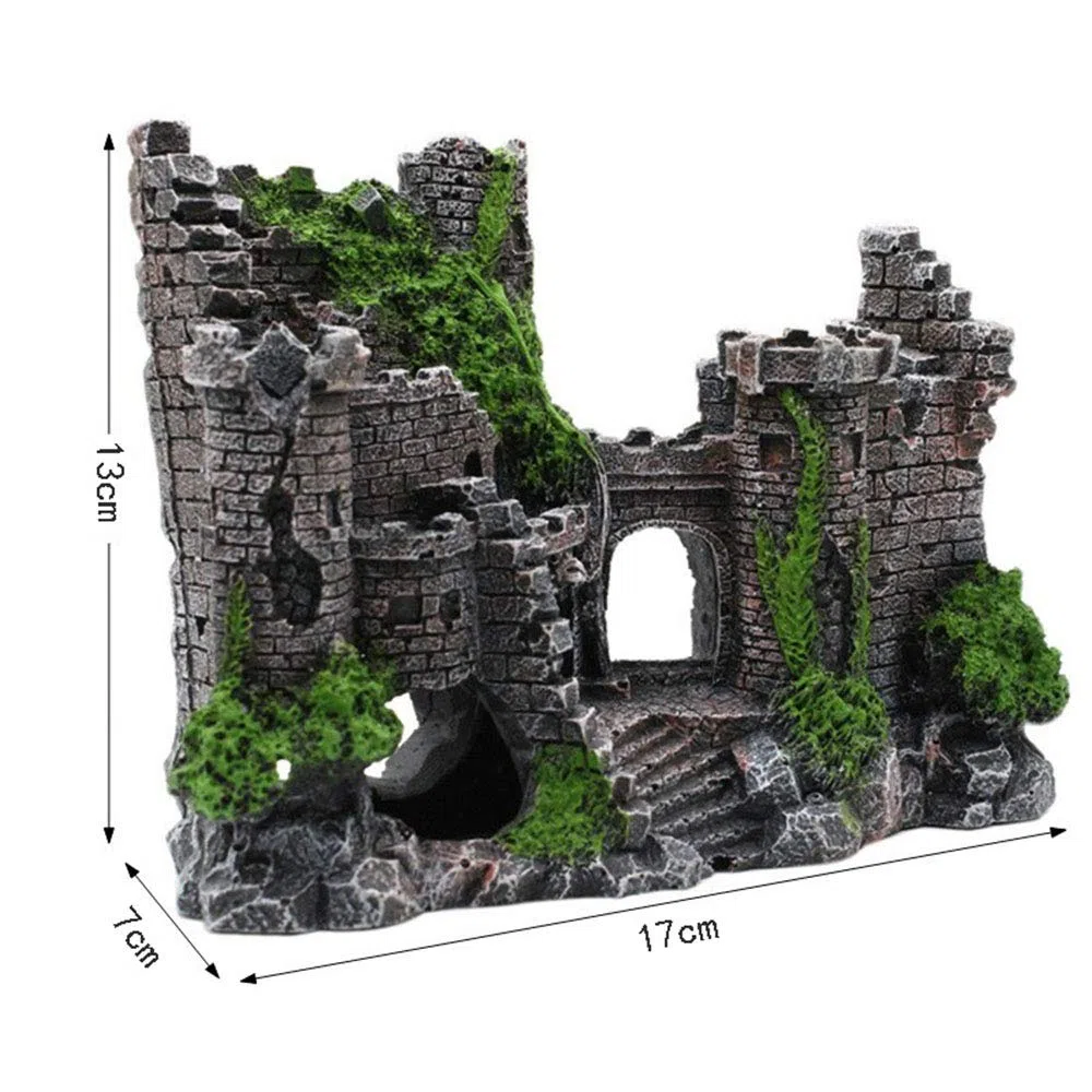 Decorazioni Acquario, Simulazioni in Resina, Ornamento Artificiale, Paesaggio Grotta, Decoro e Accessori per Esterni