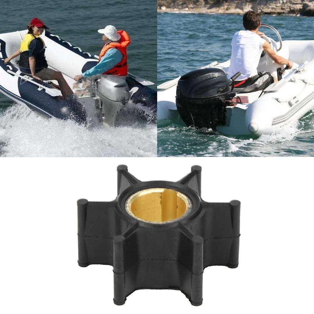 Qiilu girante Motore Marino evinrude 15 CV girante Motore Marino evinrude 15 CV Girante della Pompa dell'Acqua, 386084 Motore fuoribordo Girante della Pompa dell'Acqua Adatta per