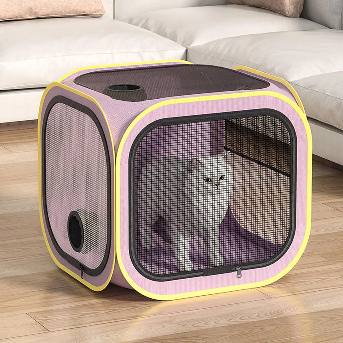Asciugatore Per Gatti - Toelettatura Domestica,Spazio Toeletta Portatile Antivento Per Cani Piccoli Grandi E Gatti Esterno E Interno