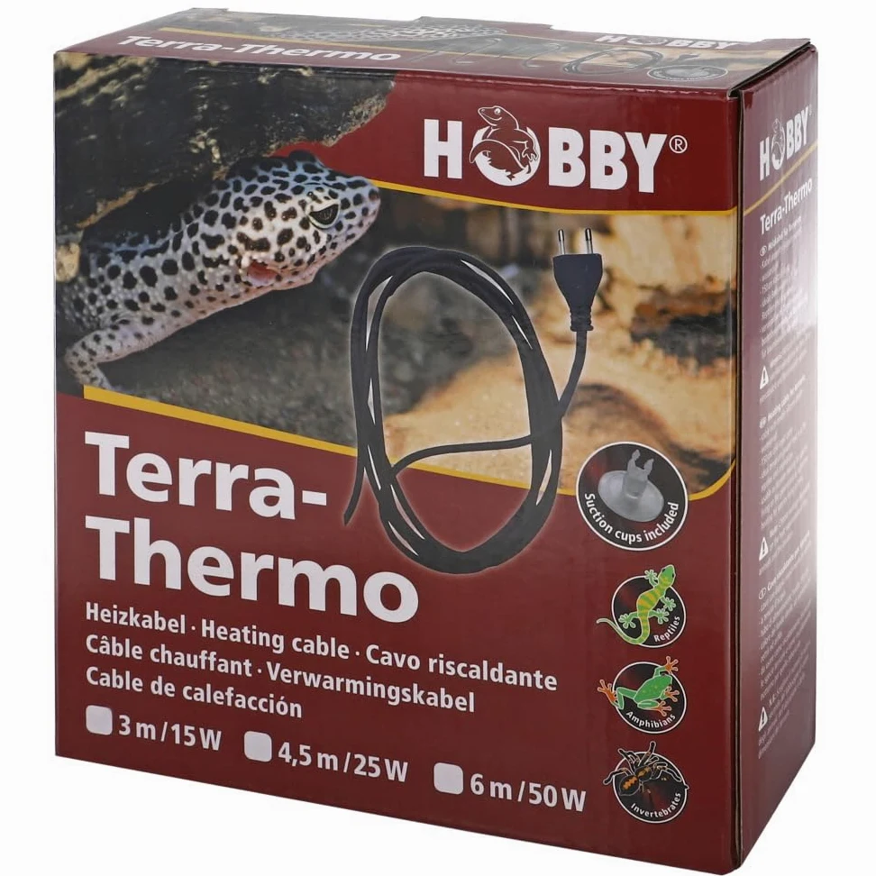 Hobby 10925 Thermo-Terra, Cavo 3 m Termoventilatore/15 W