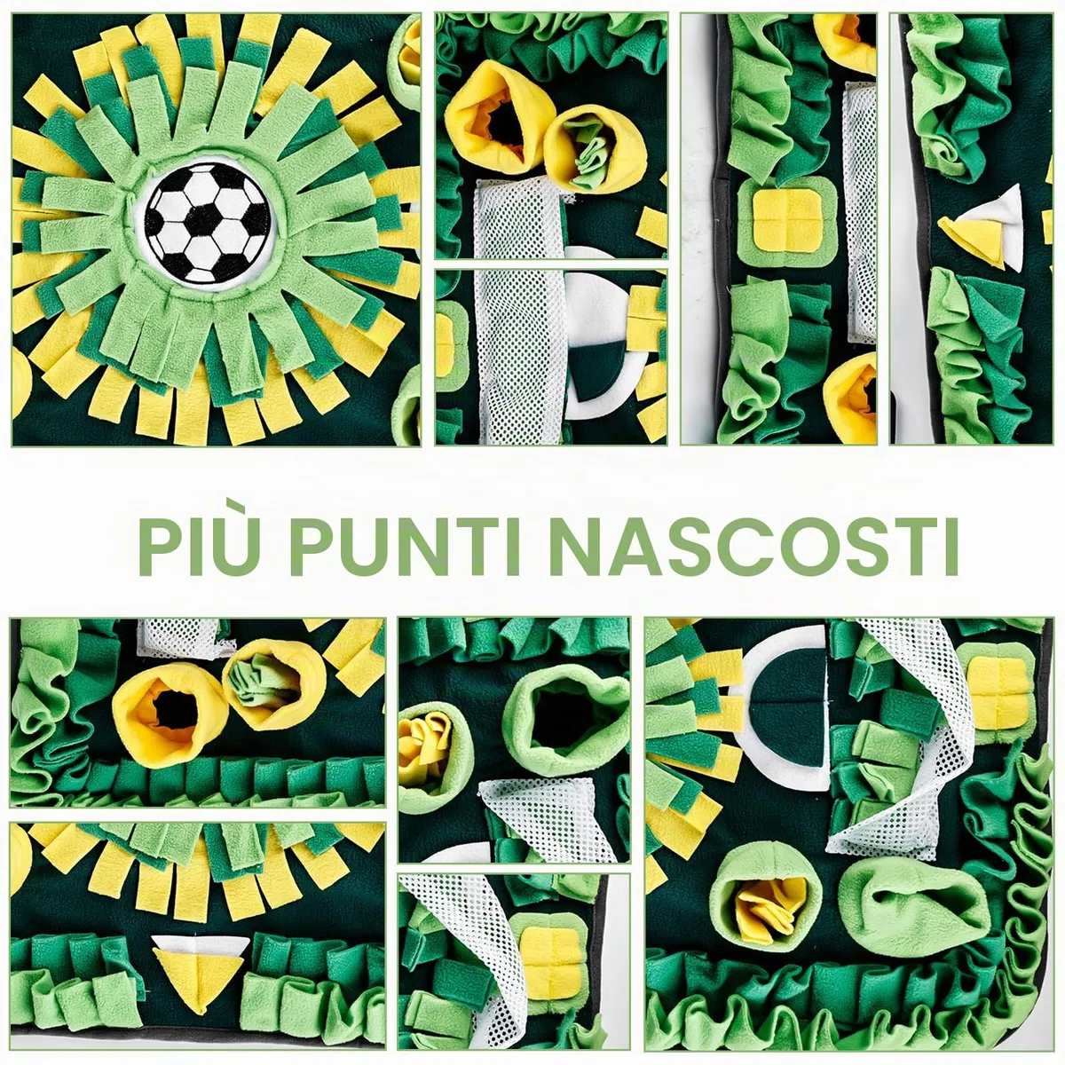 Molbory Tappeto da Fiuto per Cani di Grandi Dimensioni - Giocattolo Intelligente, Coperta Antiscivolo per Cani e Gatti, 73 x 50 cm