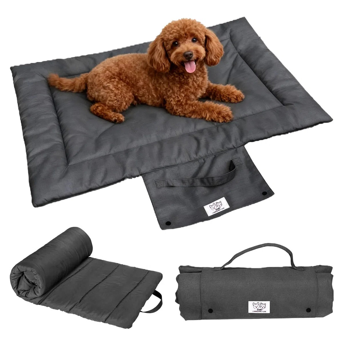 Coperta per cani da viaggio, 70 x 50 cm, portatile e pieghevole, morbida coperta per cani e gatti, lavabile, da viaggio, per divano, auto ed esterni