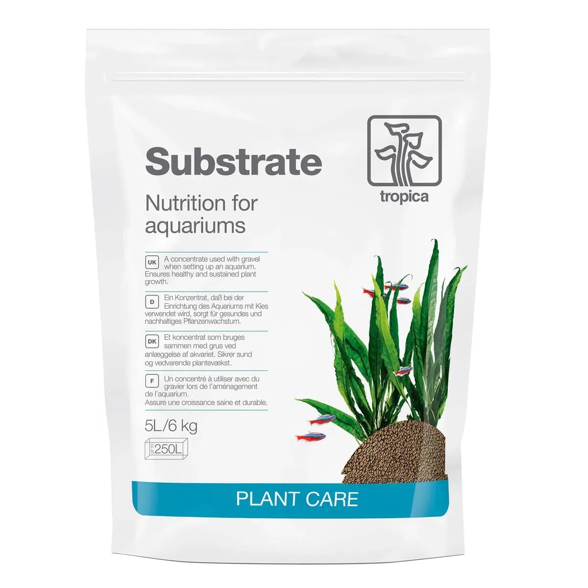 Tropica Plant Growth Acquario Salute del Suolo substrato, 2.5 Litri
