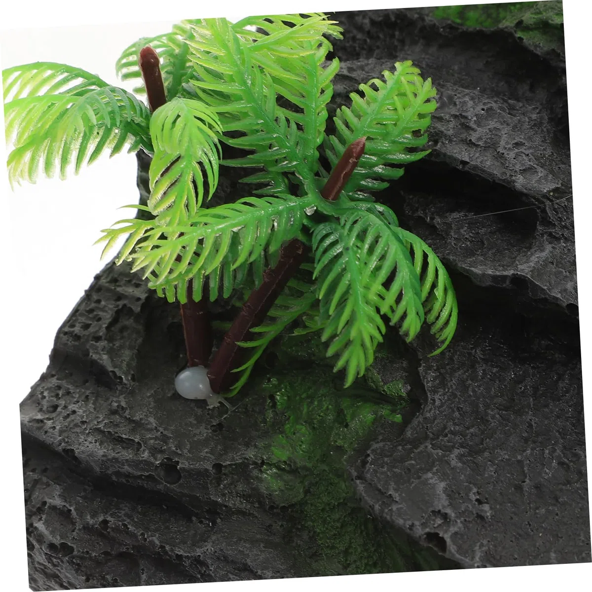Angoily Piattaforma Pontile Galleggiante Per Tartarughe Molo Per Crogiolarsi Delle Tartarughe Piattaforma Decorazioni Per Acquari D'acqua Resina Sintetica
