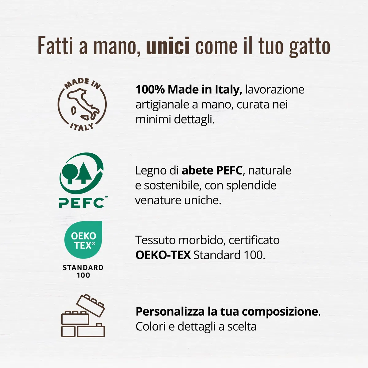 Amaca per Gatti in Legno d'Abete PEFC fatta a mano, Amaca Gatto con Telo Giallo Lavabile, Robusta e Confortevole per Rilassarsi, Dormire e Giocare, Supporta fino a 20 KG - Percorsipergatti