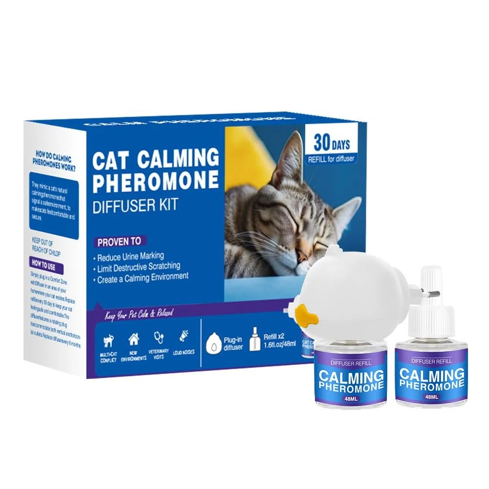 Argopet - Kit diffusore calmante per gatti(1 Diffusore e 2 Ricariche)
