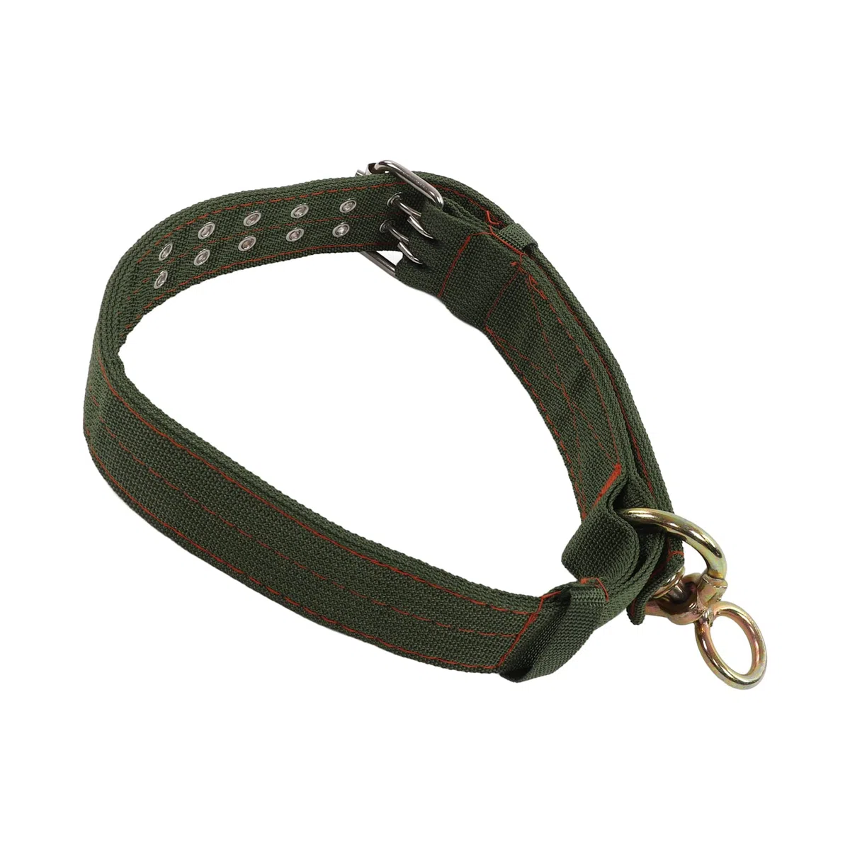 Collare per Mucca Regolabile, Fibbia in Metallo a 2 File per, Ovini, Bovini, Cani, Vitelli, 4 Strati con cinturino. (Grande)