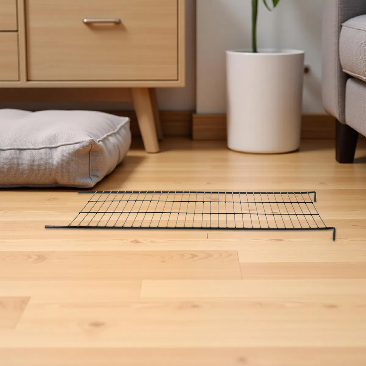 Alasum Scala per Gatti 2 Unitá in Ferro Nero Resistente per Gabbie e Recinti a Filo, Accessorio Multifunzionale per Casetta e Spazio Interno per Animali Domestici