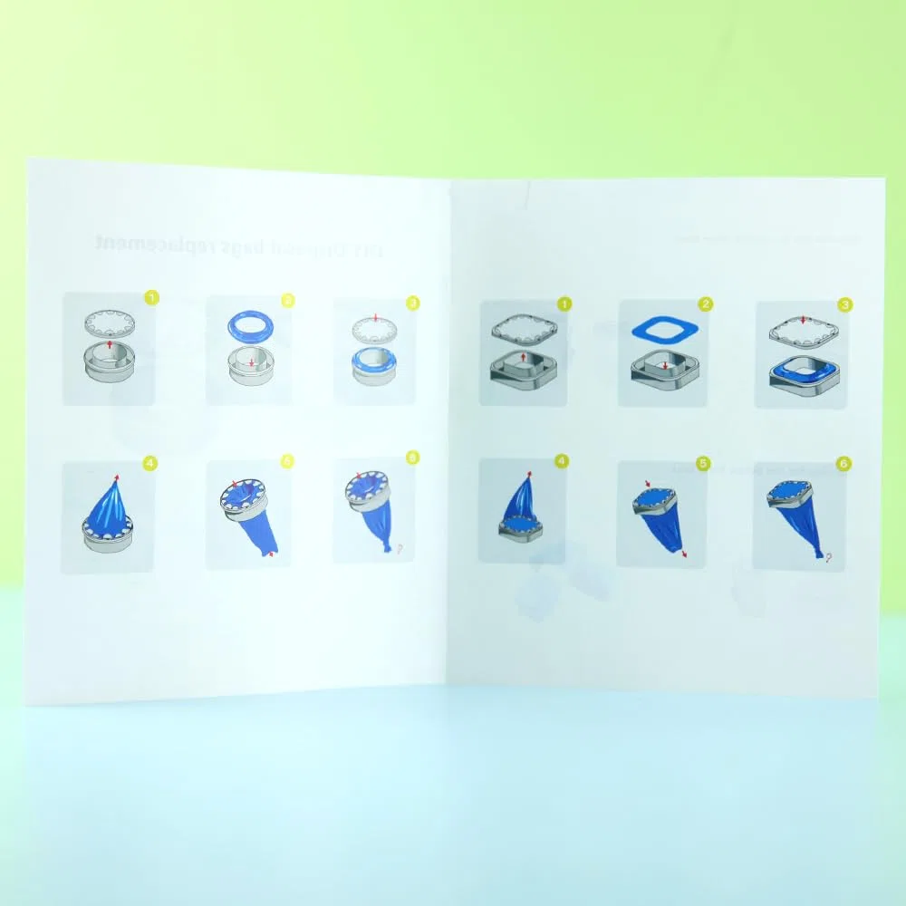 9 Ricariche di Anelli Compatibili per Litter Genie XL & LitterLocker Fashion, II & LitterLocker
